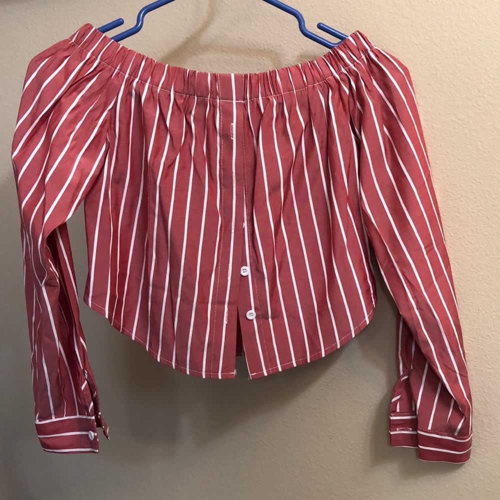 Pink blouse